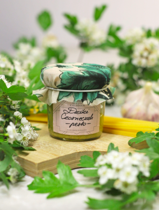 pesto z dzikiego czosnku