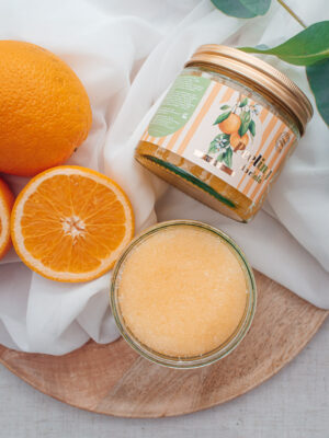 Peeling do ciała soczysta pomarańcza