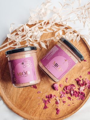 Kremowany miód z piwonią