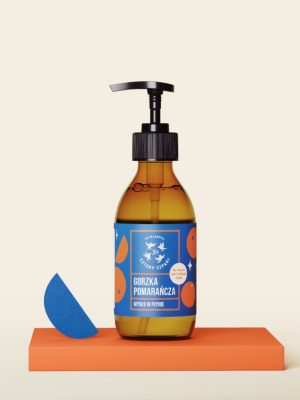 Naturalne mydło w płynie Gorzka Pomarańcza