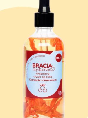 Aksamitny olejek do ciała Czereśnia z Kaszmirem