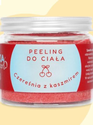 Peeling cukrowy do ciała Czereśnia z Kaszmirem