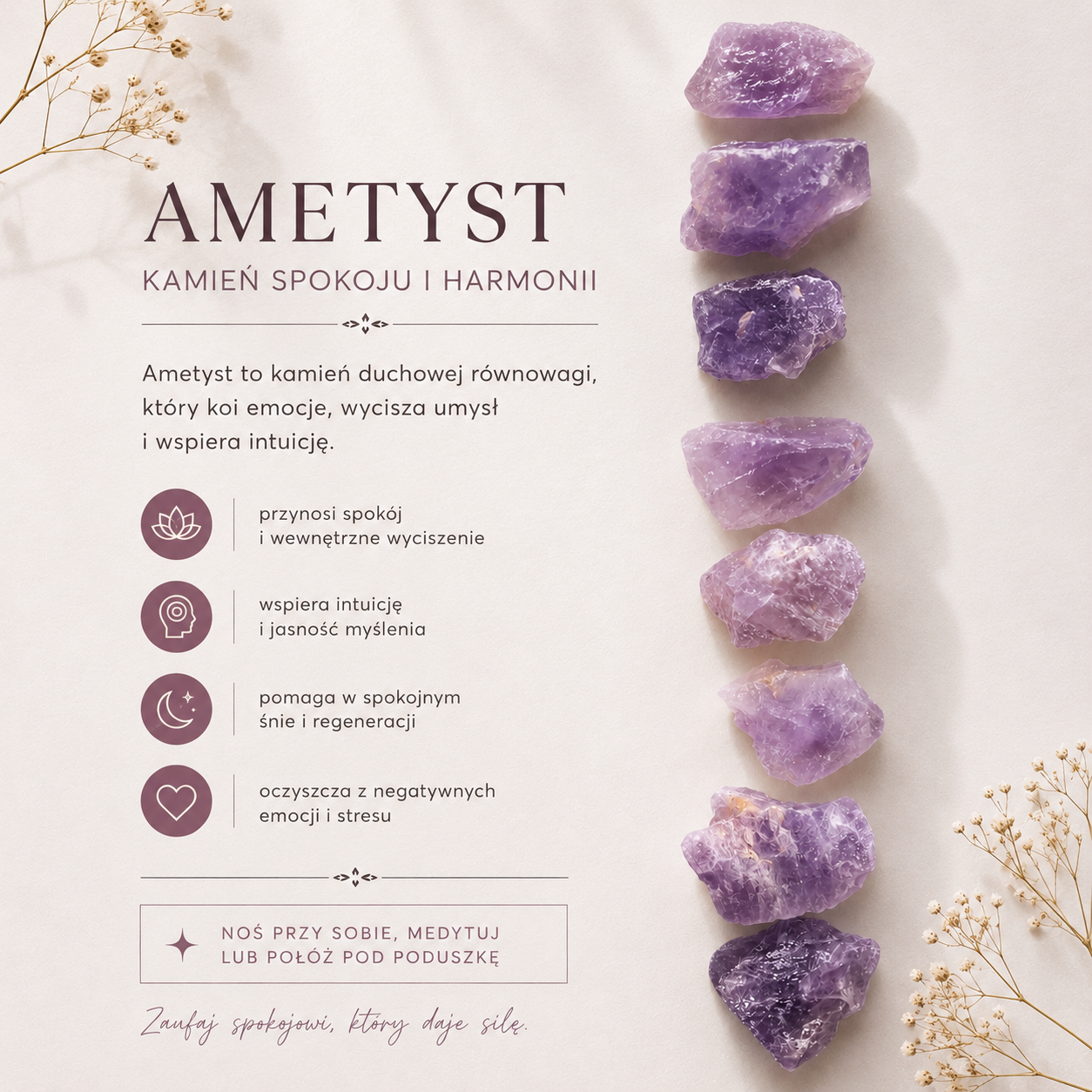 aoryst moc kamieni
