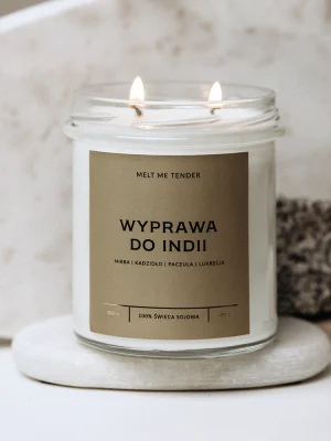 Świeca sojowa WYPRAWA DO INDII