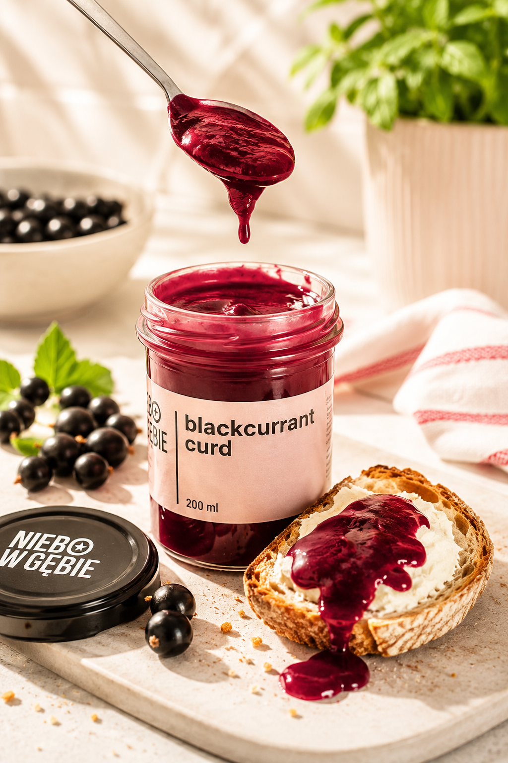 black curd krem