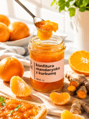 konfitura mandarynka z kurkumą