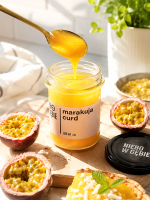 marakuja curd - krem