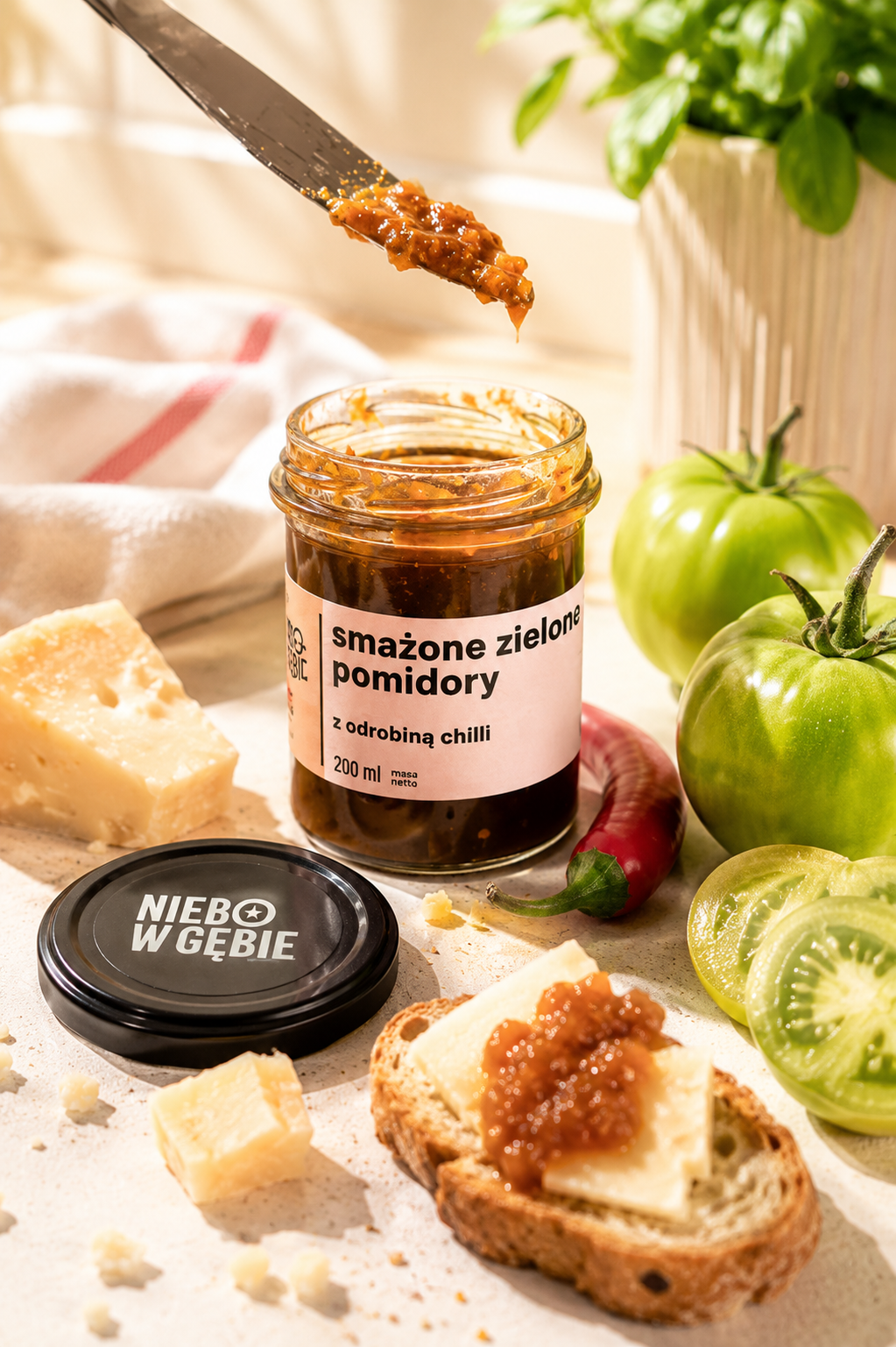 smazone zielone pomidory