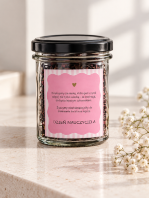 herbatka na dzien nauczyciela jablko